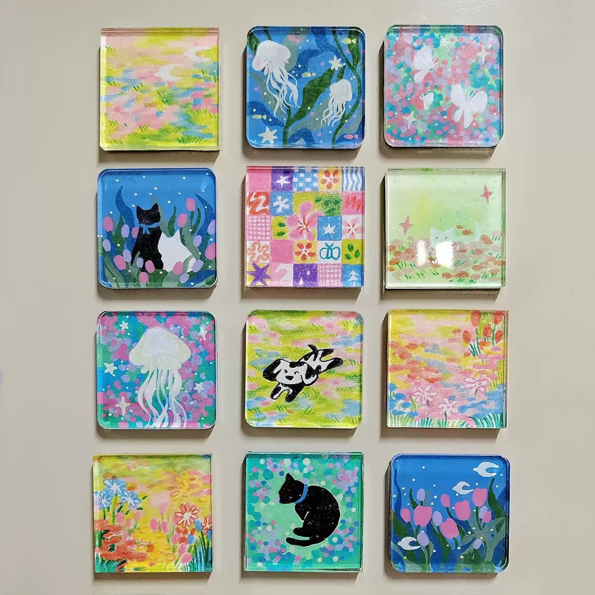 DIY Acrylic Figurines Kit – Customizable Anime Characters